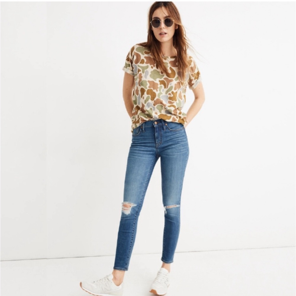 Madewell 9 inch high-rise skinny crop size 29